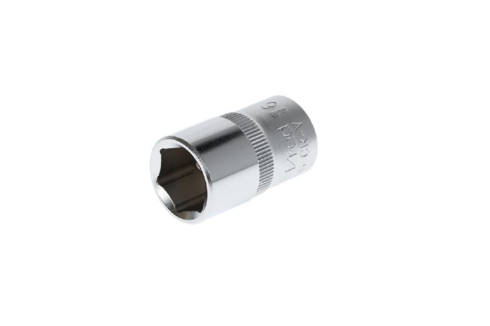 Produktbild R61001606 Steckschlüsseleinsatz 1/2" 6-kant 16 mm Länge 38 mm bild 4