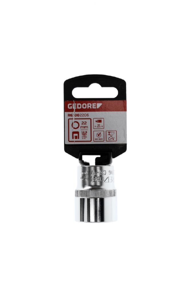 Produktbild R61002206 Steckschlüsseleinsatz 1/2" 6-kant 22 mm Länge 38 mm bild 2