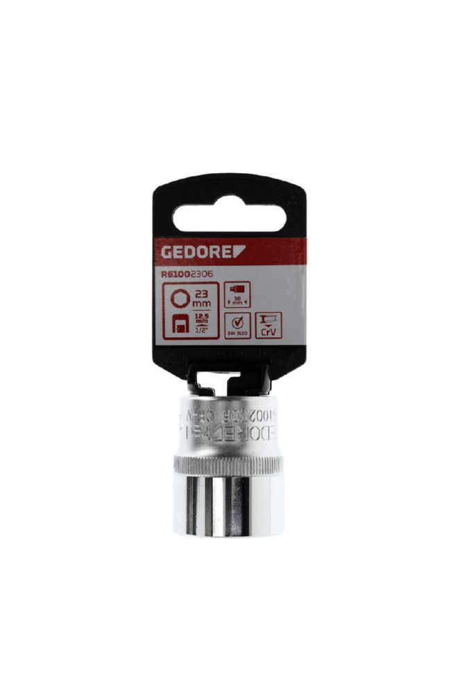 Produktbild R61002306 Steckschlüsseleinsatz 1/2" 6-kant 23 mm Länge 38 mm bild 2