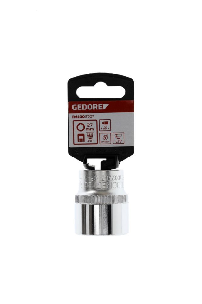 Produktbild R61002707 Steckschlüsseleinsatz 1/2" 6-kant 27 mm Länge 42 mm bild 2