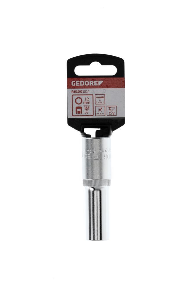 Produktbild R61001214 Steckschlüsseleinsatz 1/2" 6-kant 12 mm Länge 77 mm bild 2