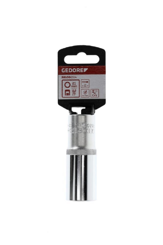 Produktbild R61002114 Steckschlüsseleinsatz 1/2" 6-kant 21 mm Länge 77 mm bild 2
