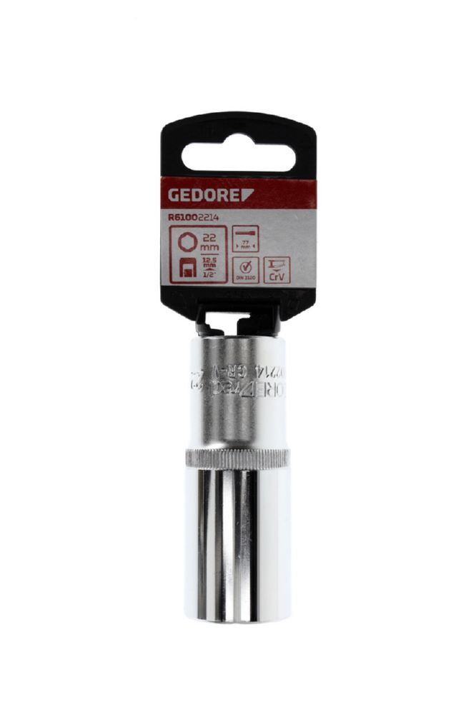 Produktbild R61002214 Steckschlüsseleinsatz 1/2" 6-kant 22 mm Länge 77 mm bild 2