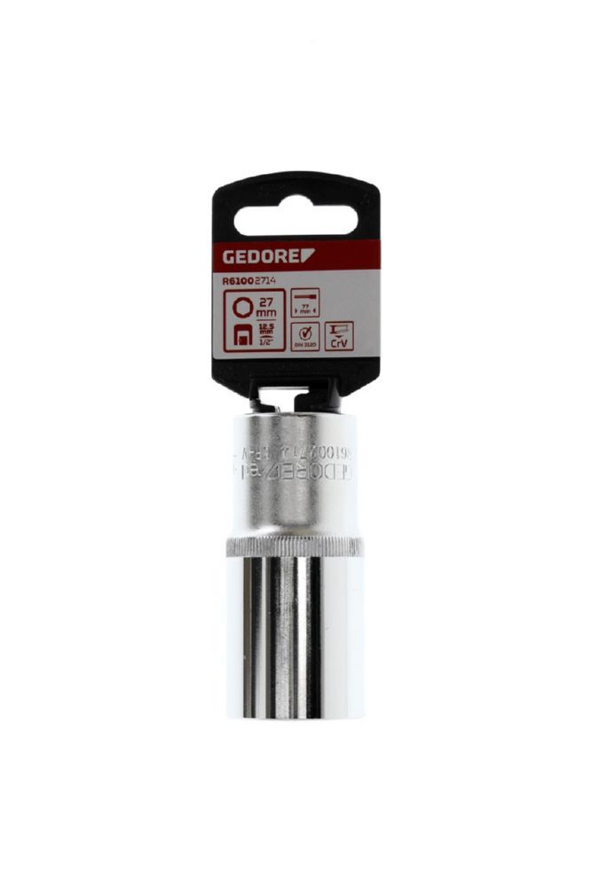 Produktbild R61002714 Steckschlüsseleinsatz 1/2" 6-kant 27 mm Länge 77 mm bild 2