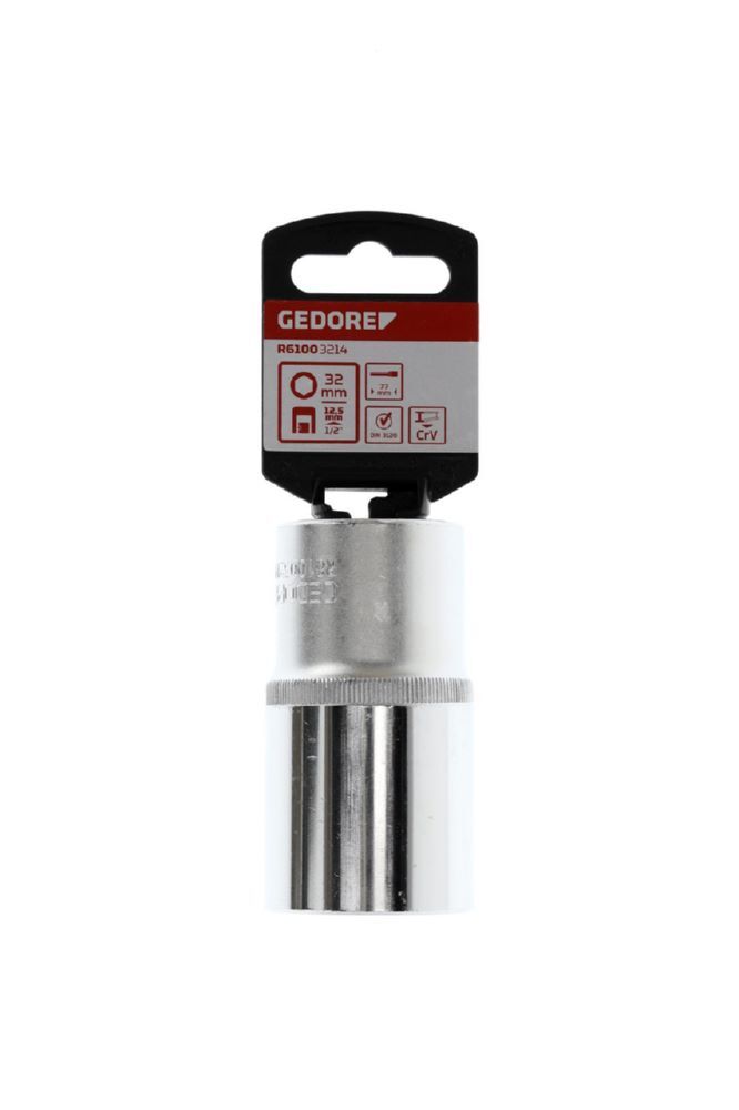 Produktbild R61003214 Steckschlüsseleinsatz 1/2" 6-kant 32 mm Länge 77 mm bild 2