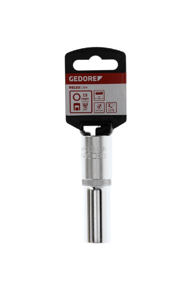 Produktbild R61101314 Steckschlüsseleinsatz 1/2" 12-kant 13 mm Länge 77 mm bild 2