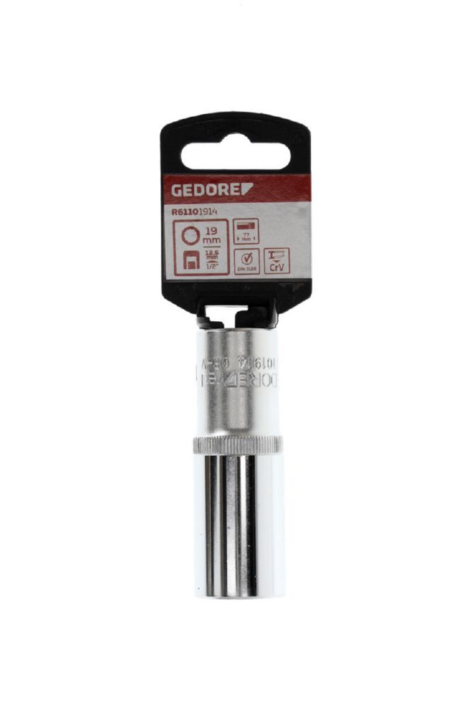 Produktbild R61101914 Steckschlüsseleinsatz 1/2" 12-kant 19 mm Länge 77 mm bild 2
