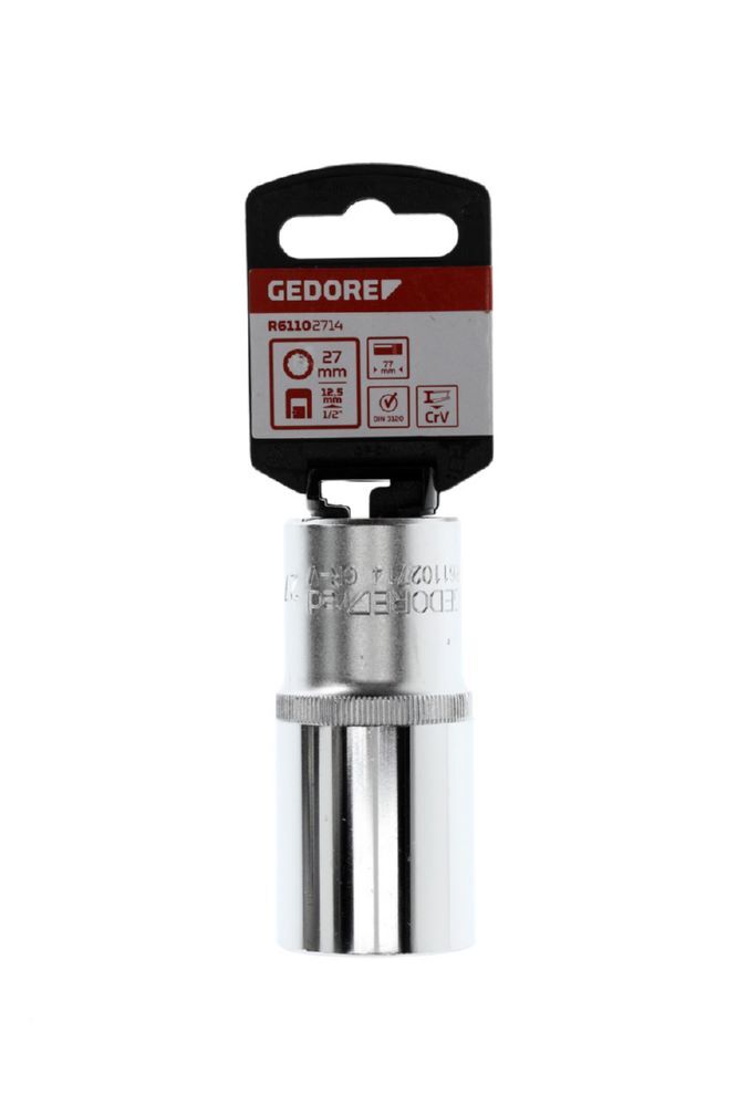 Produktbild R61102714 Steckschlüsseleinsatz 1/2" 12-kant 27 mm Länge 77 mm bild 2