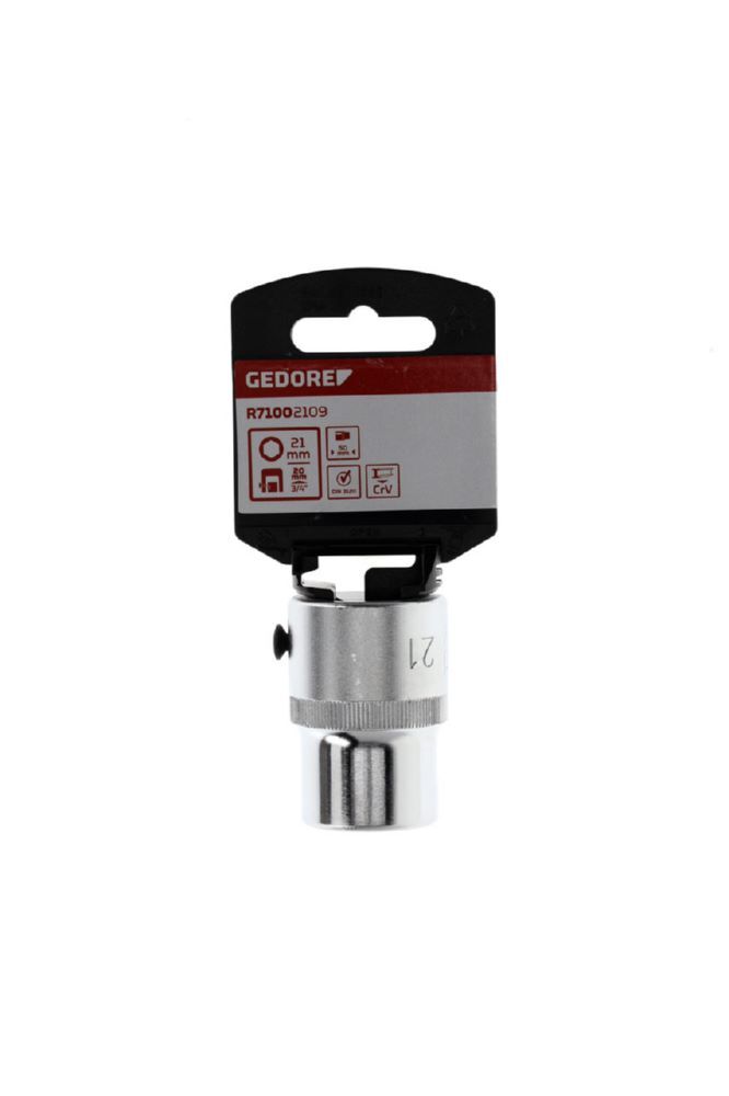Produktbild R71002109 Steckschlüsseleinsatz 3/4" 6-kant 21 mm Länge 50 mm bild 2