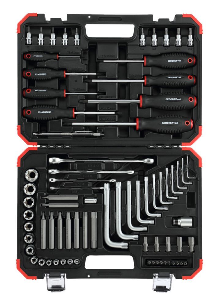 Produktbild R68003075 TX-Schraubwerkzeugsatz im Koffer 75-teilig bild 2