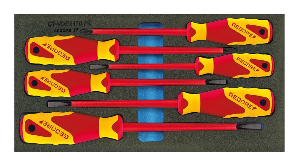 Produktbild GEDORE VDE-Schraubendreher in Check-Tool-Modul 1500 CT1-VDE 2170 PZ