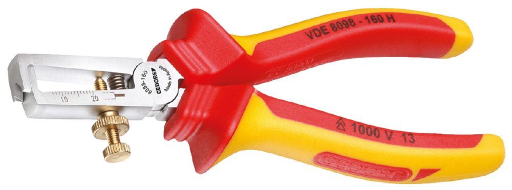 Produktbild VDE 8098-160 H VDE-Abisolierzange mit Hüllenisolierung 160 mm bild 8