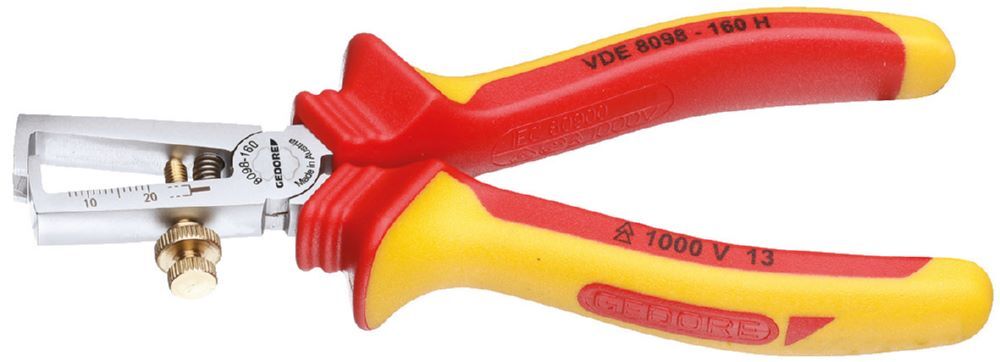 Produktbild VDE 8098-160 H VDE-Abisolierzange mit Hüllenisolierung 160 mm bild 9