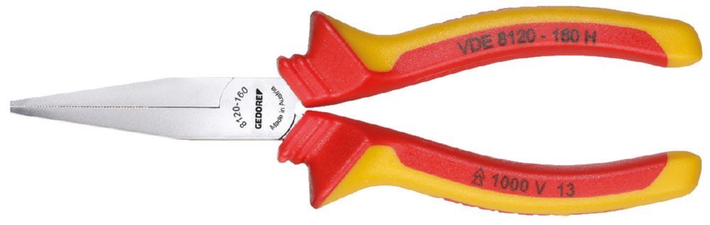 Produktbild VDE 8120-160 H VDE-Flachzange mit Hüllenisolierung 160 mm bild 8