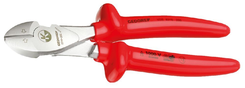 Produktbild VDE 8316-180 VDE-Kraft-Seitenschneider 180 mm, Tauchisolierung bild 3