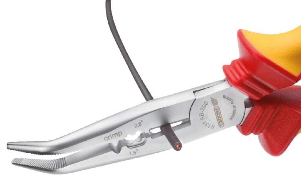 Produktbild SB VDE 8131 AB-200 H VDE-Mehrfachzange 200 mm gewinkelt Hüllenisolierung bild 3