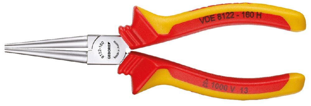 Produktbild GEDORE VDE-Rundzange mit Hüllenisolierung 160 mm VDE 8122-160 H