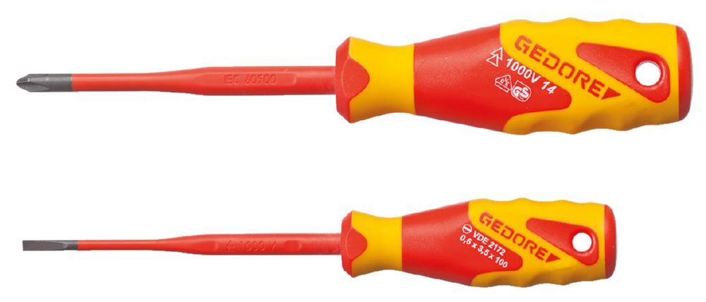 Produktbild GEDORE VDE-Schraubendreher-Satz SLIM DRIVE 2-teilig VDE 2162-2172 PH-02