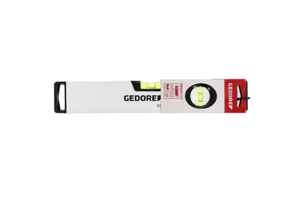 Produktbild GEDORE Wasserwaage 300mm 2x Libelle magnetisch Aluminium R94100151
