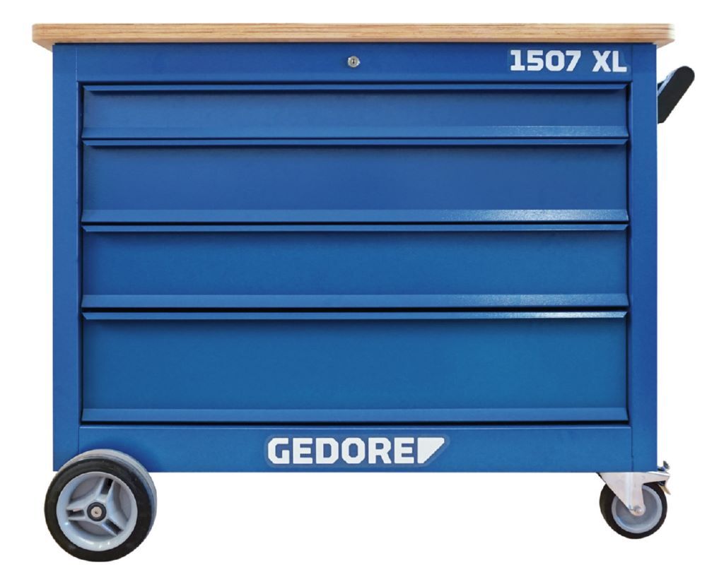 Produktbild GEDORE Werkstatt Montagewagen mit 4 Schubladen KL-4999-120 A