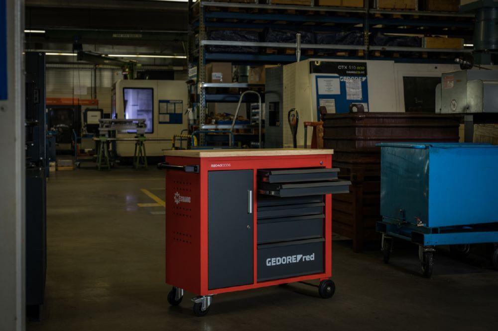 Produktbild R20400006 Werkstattwagen MECHANIC PLUS + 6 Schubladen 988x431x935 mm bild 10