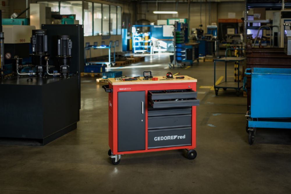 Produktbild R20400006 Werkstattwagen MECHANIC PLUS + 6 Schubladen 988x431x935 mm bild 13