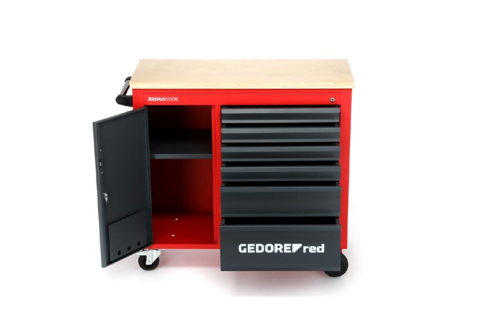 Produktbild R20400006 Werkstattwagen MECHANIC PLUS + 6 Schubladen 988x431x935 mm bild 7
