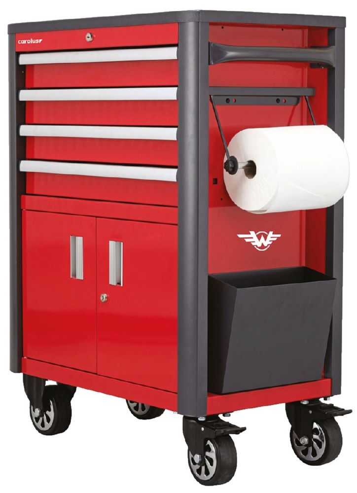 Produktbild R20200004 Werkstattwagen WINGMAN 4 Schubladen 1034x724x470 mm bild 6