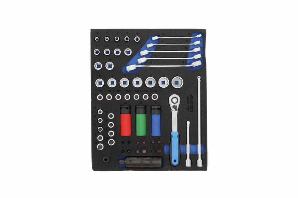 Produktbild WSL-L-TS-308 Werkzeugwagen workster smartline mit 308-teiligen Werkzeugsortiment bild 15