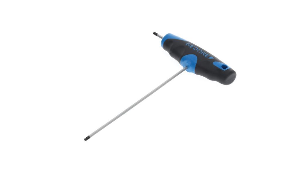 Produktbild DT 2142 2,5 Winkelschraubendreher mit 2K-T-Griff 2,5 mm bild 2