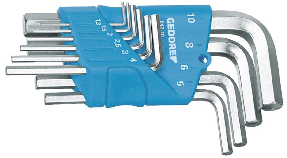 Produktbild H 42-10 Winkelschraubendreher-Satz im Halter 10-teilig 1,3-10 mm bild 6