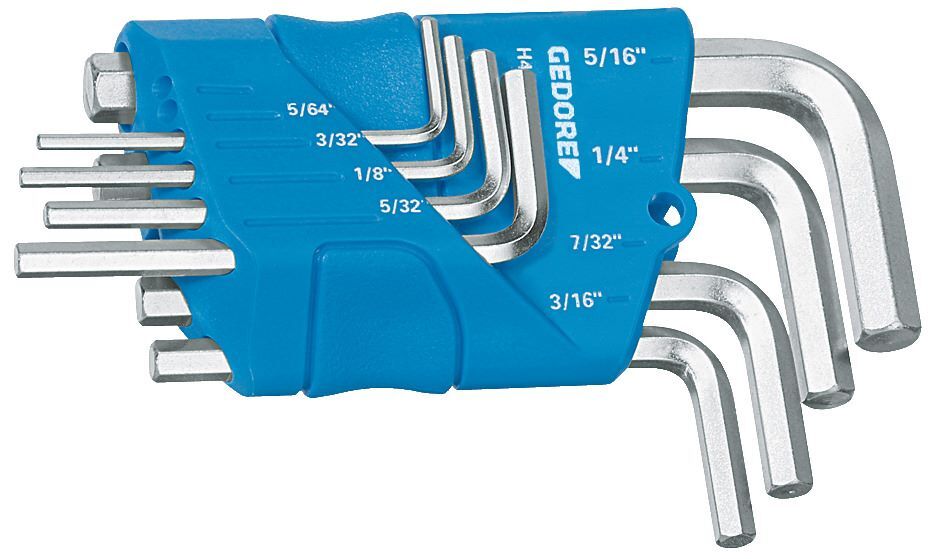 Produktbild GEDORE Winkelschraubendreher Satz im Halter 8-teilig 5/64-5/16AF H 42-88 A