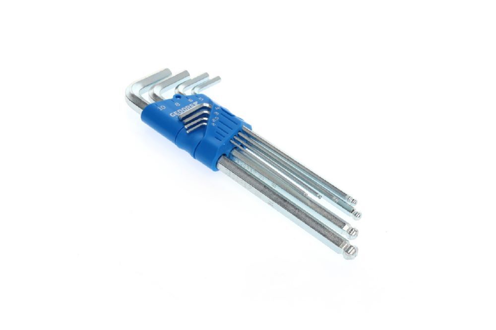 Produktbild H 42 KEL-88 Winkelschraubendreher-Satz XL Kugelkopf im Halter 8-teilig 2-10 mm bild 4