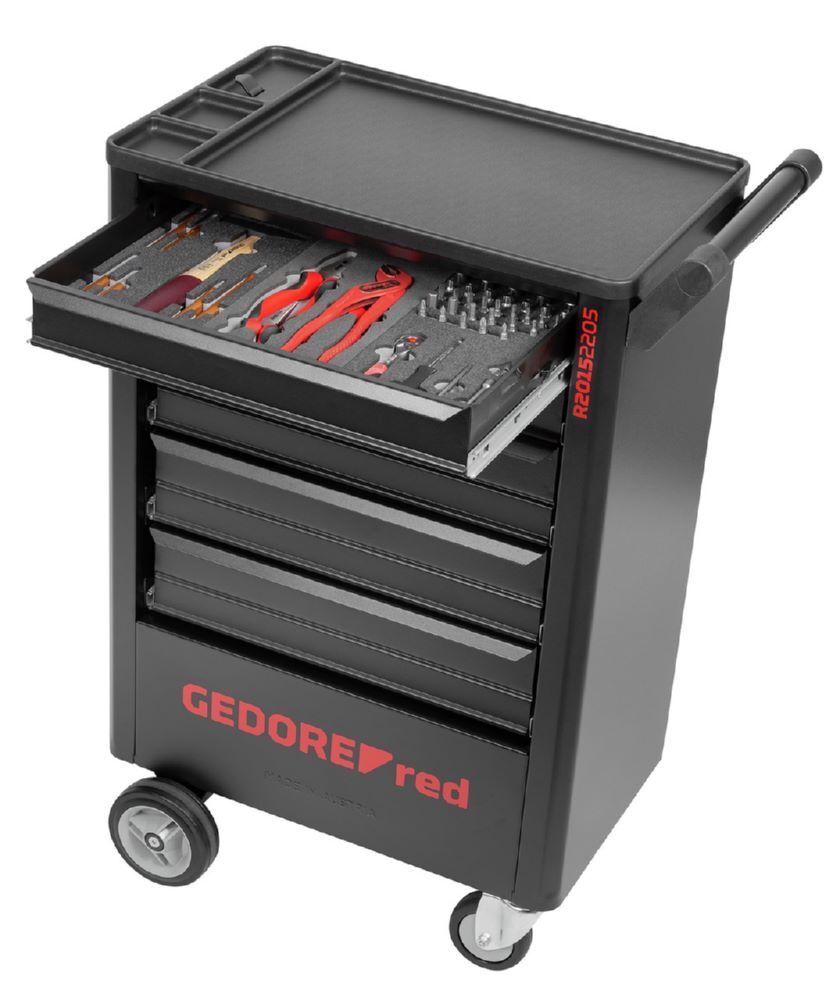 Produktbild GEDORE Werkstattwagen GEDWorker 5 Schubladen R20152205
