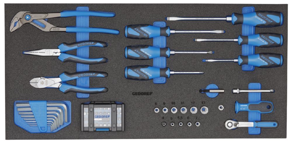 Produktbild 1110 WMW S-03 WorkMo B3 mit Werkzeugsortiment 110-tlg bild 10