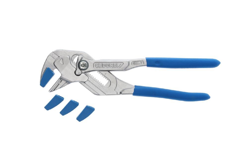 Produktbild SB 183 7 TC S-001 Zangenschlüssel-Set 7" TC m. getauchtem Griff u. 4 Schonbacken bild 5