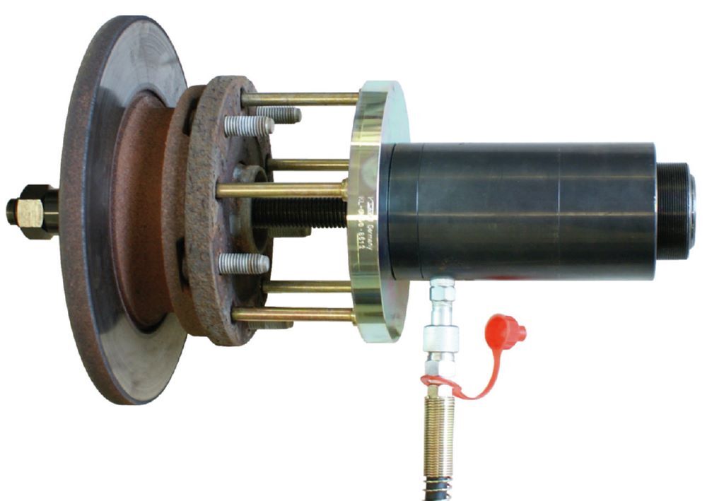 Produktbild KL-0040-2812 Zugspindel mit Mutter, M24 bild 3