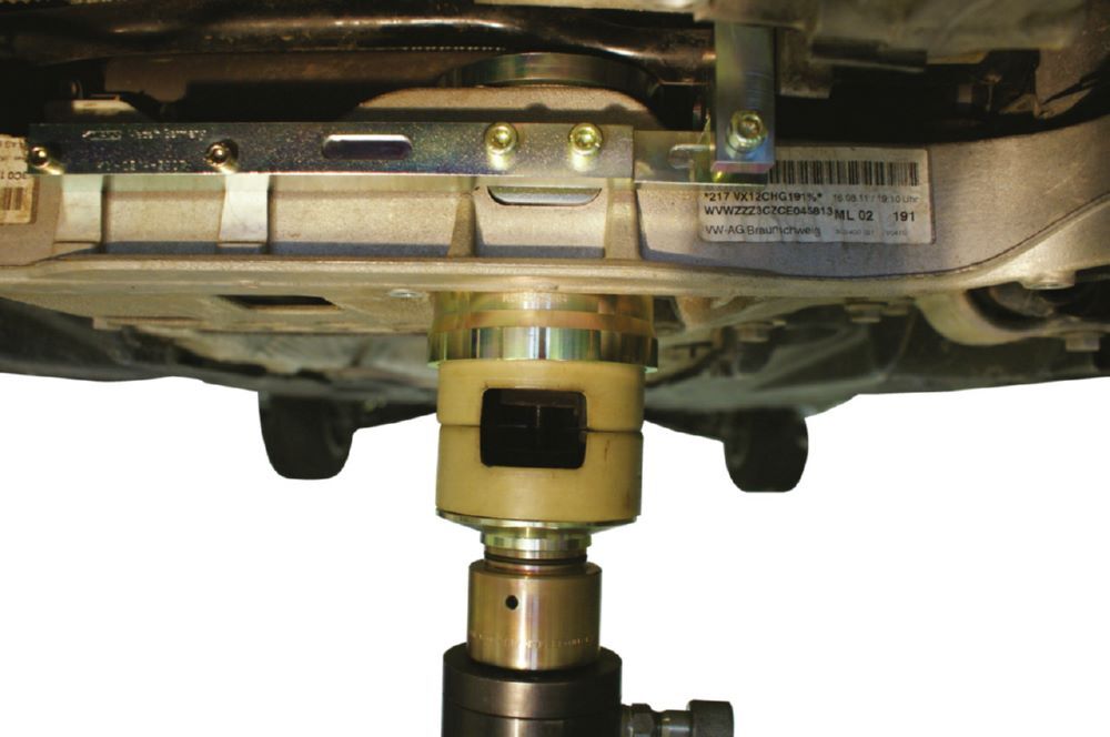 Produktbild KL-0214-221 Zugvorrichtung Doppelsilentlager, VW-Audi bild 2