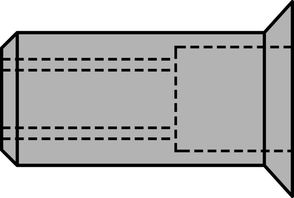 GESIPA Blindnietmuttern Alu Senkkopf M 8 x 11 x 20,5, 100 St. Produktbild GESIPA Blindnietmuttern Alu Senkkopf M 8 x 11 x 20,5, 100 St.