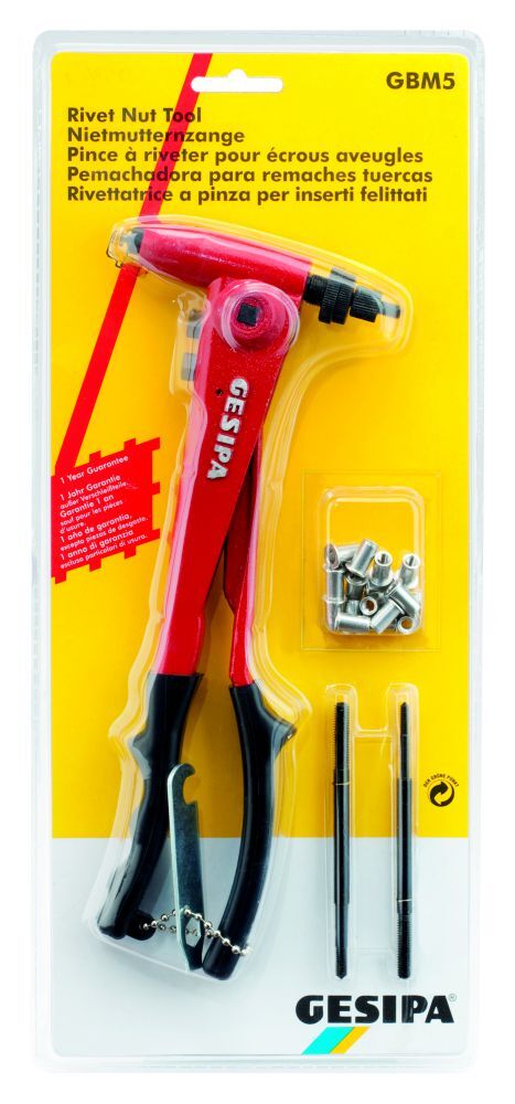 GESIPA Blindnietmutter-Handgerät GBM 5 Produktbild GESIPA Blindnietmutter-Handgerät GBM 5