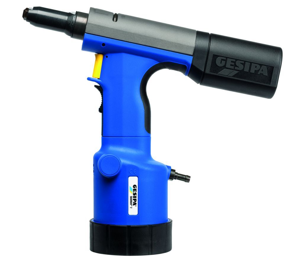 GESIPA Blindniet-Setzgerät TAURUS 1 mit PH 2000-Auffangbehälter Produktbild GESIPA Blindniet-Setzgerät TAURUS 1 mit PH 2000-Auffangbehälter