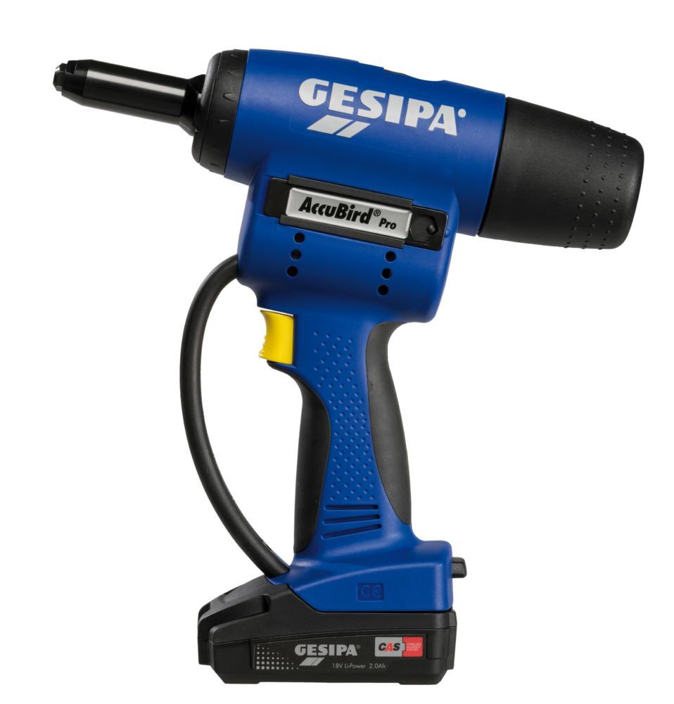 GESIPA ACCUBIRD PRO inklusive 2 x Akku Ah und Ladegerät in L-Boxx 13000 N Produktbild GESIPA ACCUBIRD PRO inklusive 2 x Akku Ah und Ladegerät in L-Boxx 13000 N
