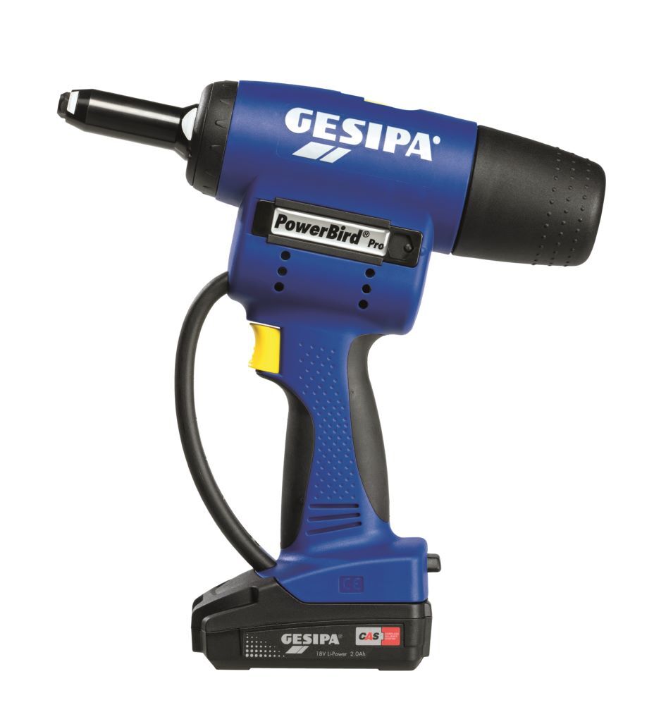 GESIPA POWERBIRD PRO GoldEdition ohne Akku und Ladegerät im Karton Produktbild GESIPA POWERBIRD PRO GoldEdition ohne Akku und Ladegerät im Karton