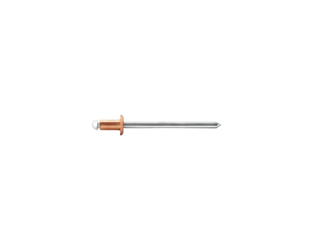 Produktbild GESIPA Spenglerniete Kupfer/Stahl Flachrundkopf 3,2 x 8