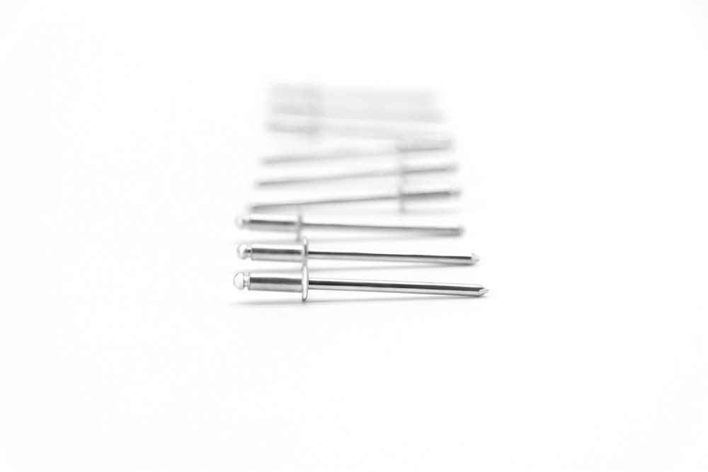 Produktbild Spenglerniete Stahl/Stahl Flachrundkopf 3,2 x 8 bild 2