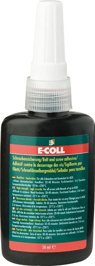 E-Coll Schraubensicherung hf-hv 50g Produktbild E-Coll Schraubensicherung hf-hv 50g