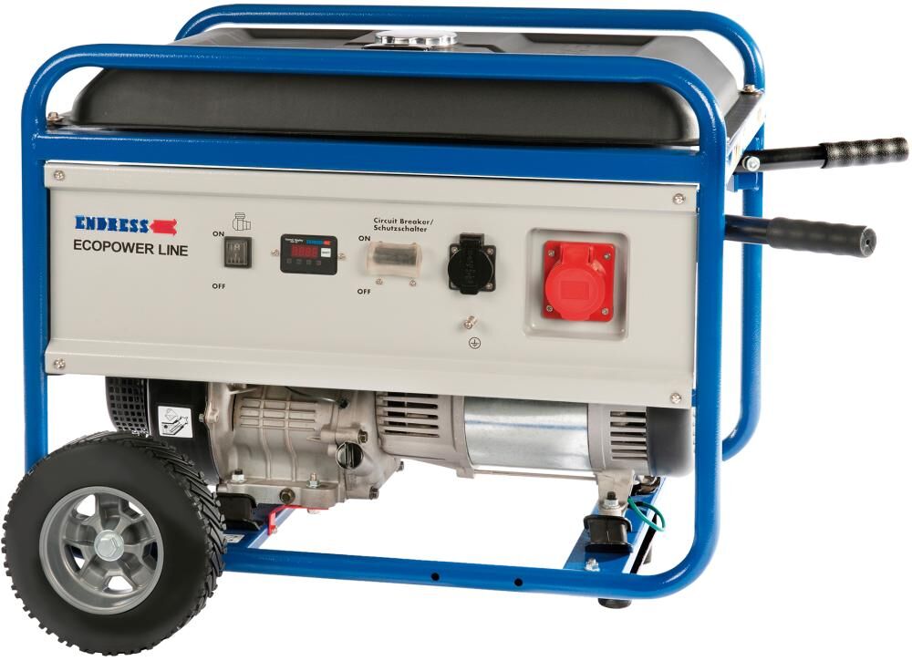 Endress Stromerzeuger ESE 6000 DBS N mit Radsatz Endress Stromerzeuger ESE 6000 DBS N mit Radsatz