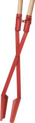 Ideal Erdlochausheber Jumbo rot Gr. 1 mit Eschestiel Produktbild Ideal Erdlochausheber Jumbo rot Gr. 1 mit Eschestiel