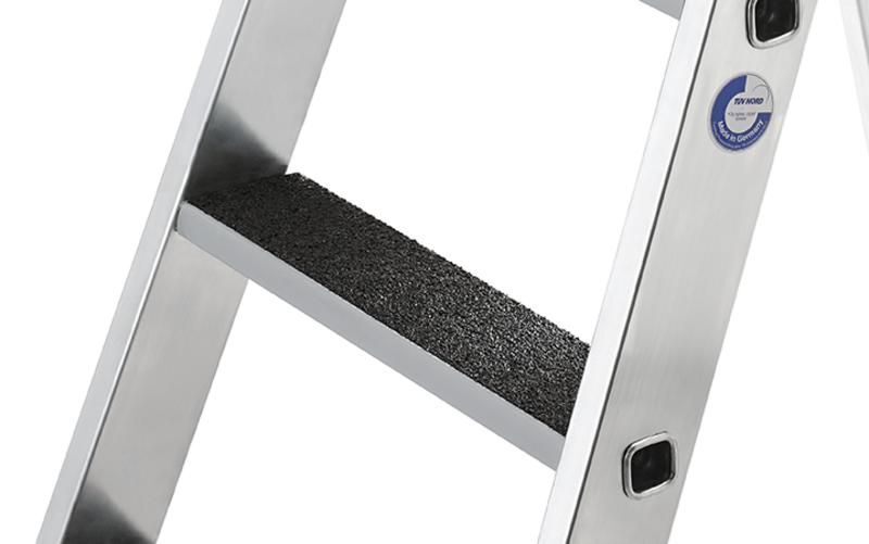 Günzburger Alu Stehleiter 250 kg clip-step R13 einseitig begehbar 7 Stufen Produktbild Günzburger Alu Stehleiter 250 kg clip-step R13 einseitig begehbar 7 Stufen bild 2
