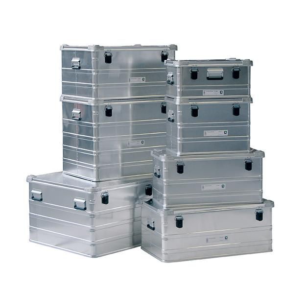 Günzburger Aluminium Transportkiste stapelbar 582 x 385 x 277 Produktbild Günzburger Aluminium Transportkiste stapelbar 582 x 385 x 277